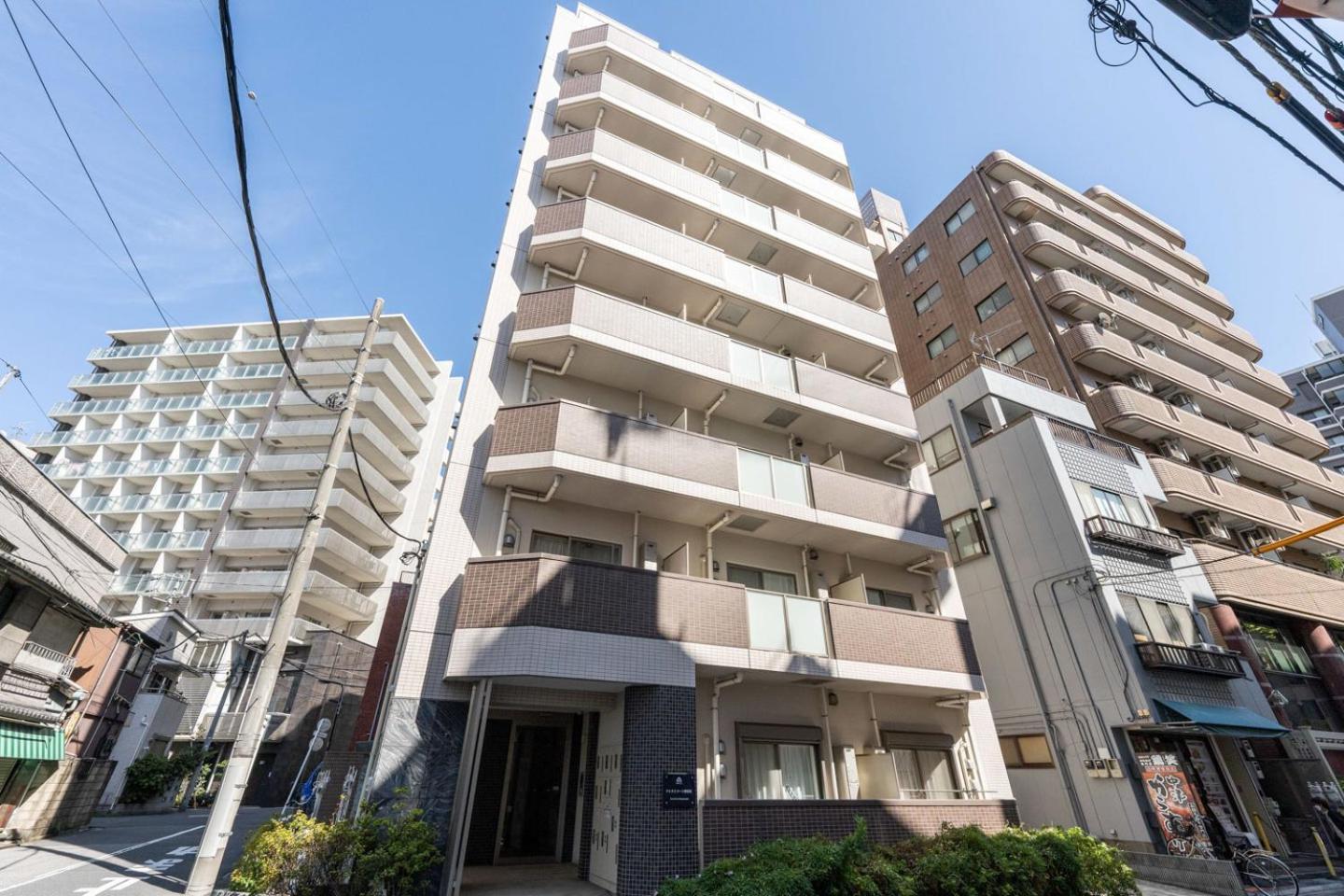 東京都Crest Court Kagurazakaアパートメント エクステリア 写真